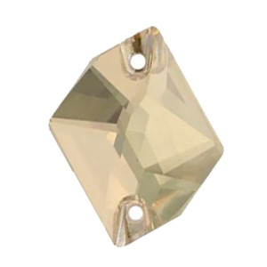Varrható kozmikus kő méret: 20x16mm  700.-Ft/db - CRYSTAL GOLDEN SHADOW (001 GSHA)
